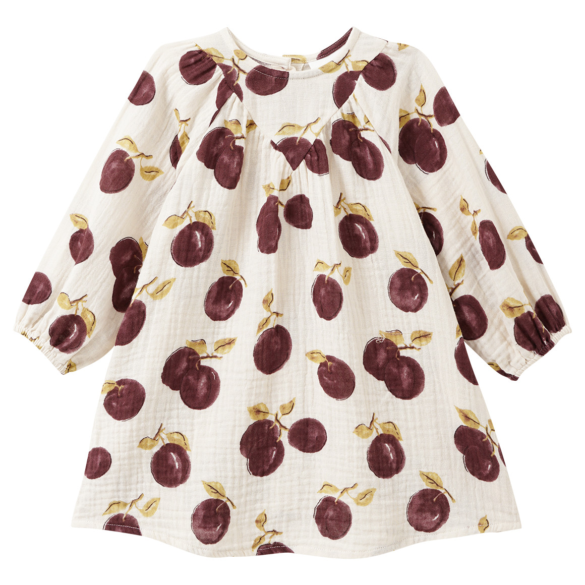 Baby Musselin-Kleid mit Bio-Baumwolle Baby Musselin-Kleid mit Bio-Baumwolle von Topomini