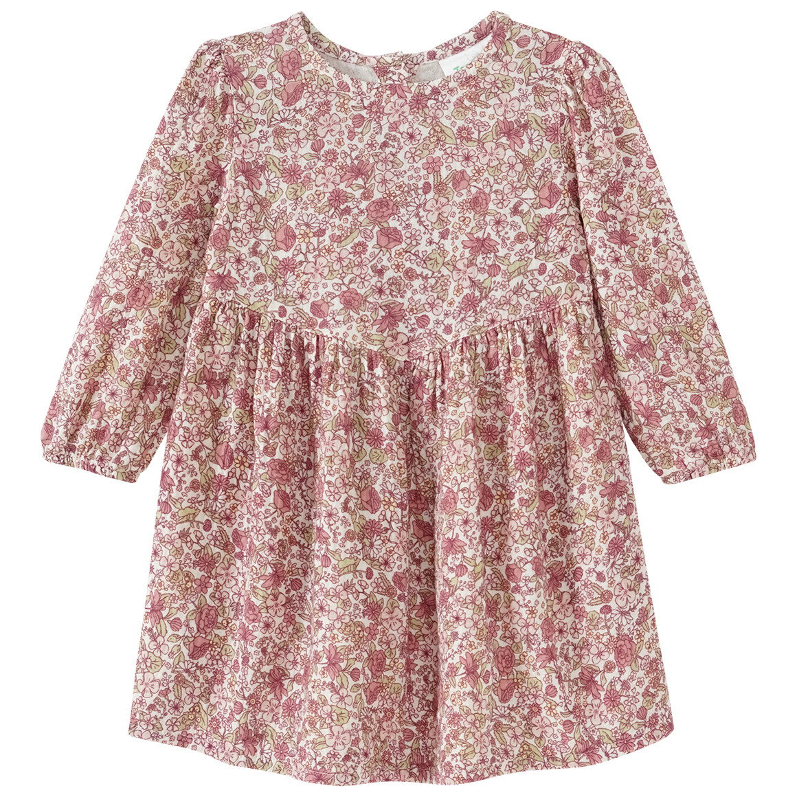 Baby Musselin-Kleid mit Blümchen von Topomini