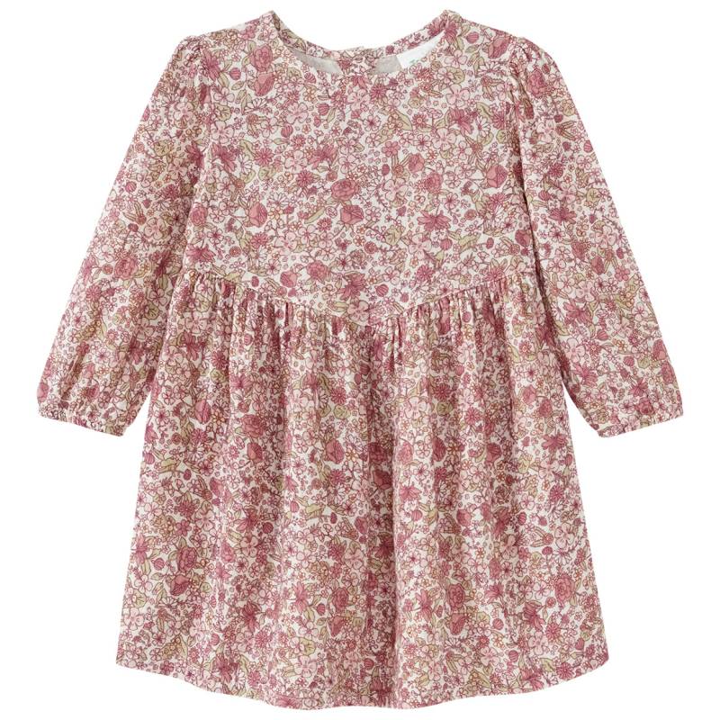 Baby Musselin-Kleid mit Blümchen von Topomini
