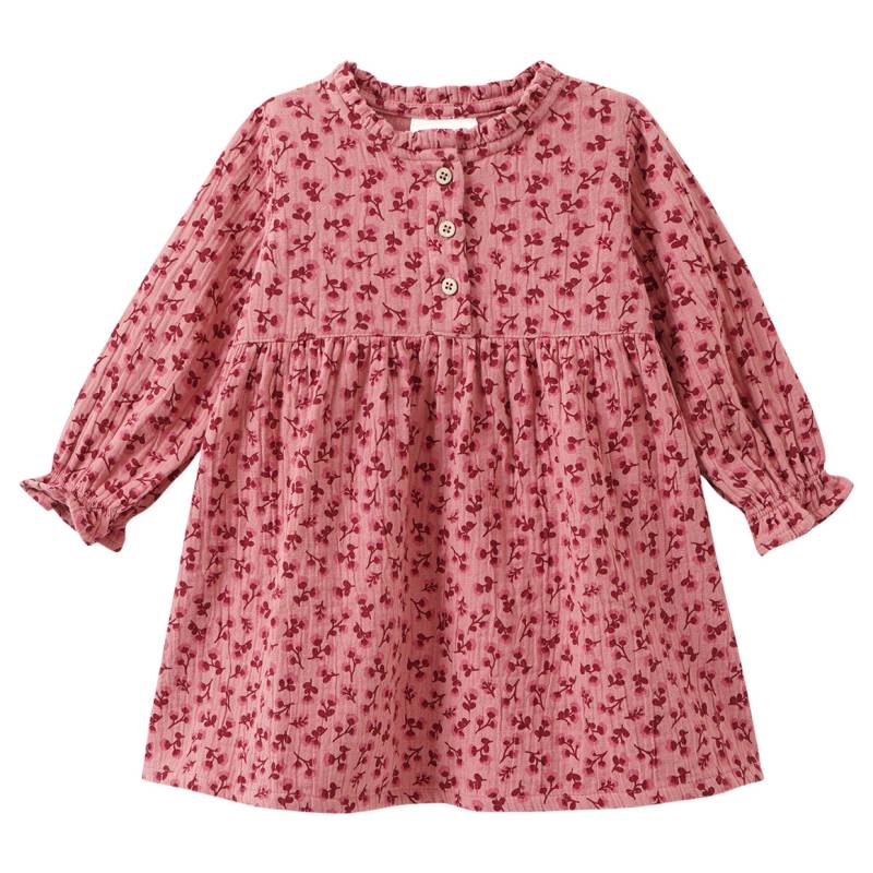 Baby Musselin-Kleid mit Blümchen Baby Musselin-Kleid mit Blümchen von Topomini