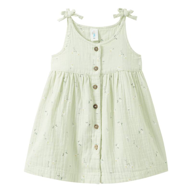 Baby Musselin-Kleid mit Knöpfen Baby Musselin-Kleid mit Knöpfen von Topomini