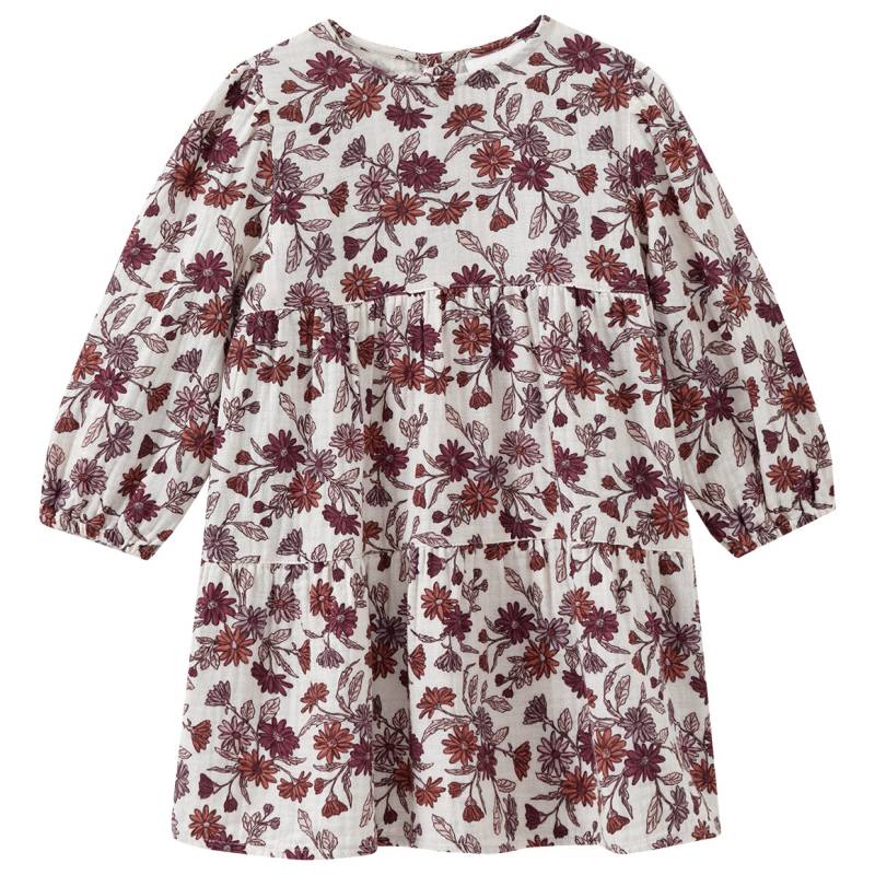 Baby Musselin-Kleid mit Volant von Topomini
