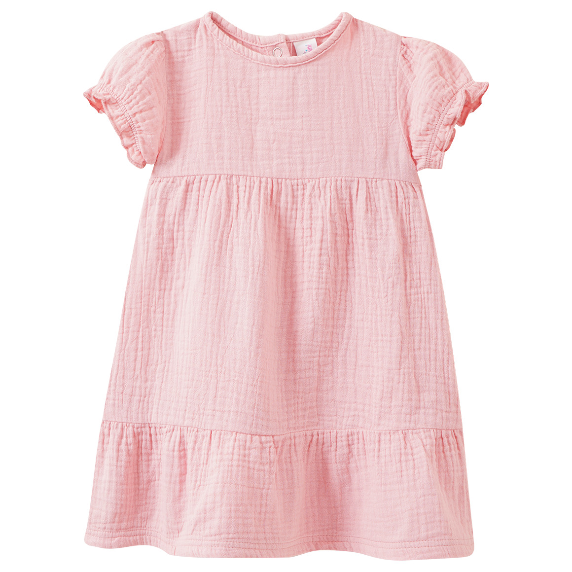 Baby Musselin-Kleid mit Volant von Topomini