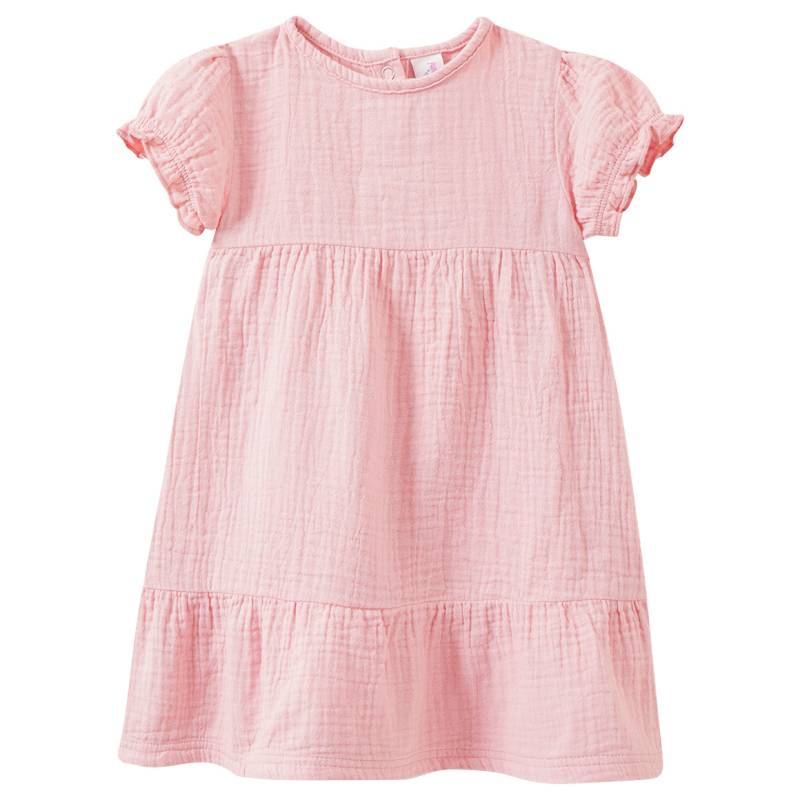 Baby Musselin-Kleid mit Volant von Topomini
