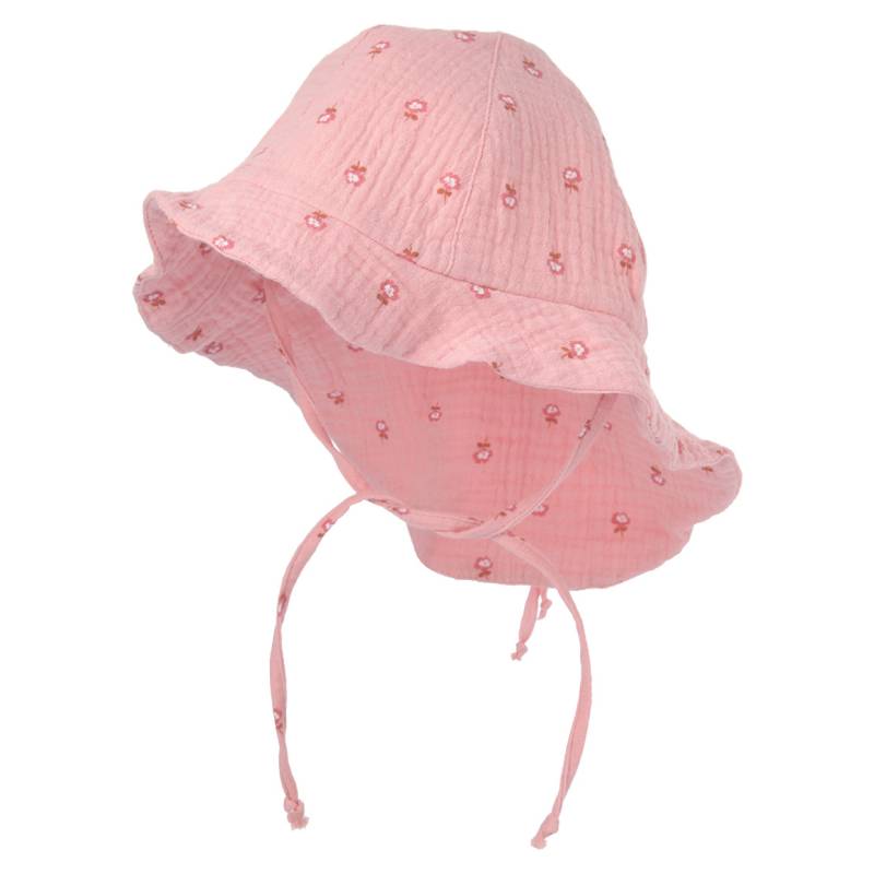 Baby Musselin-Mütze mit Blumen-Muster von Topomini