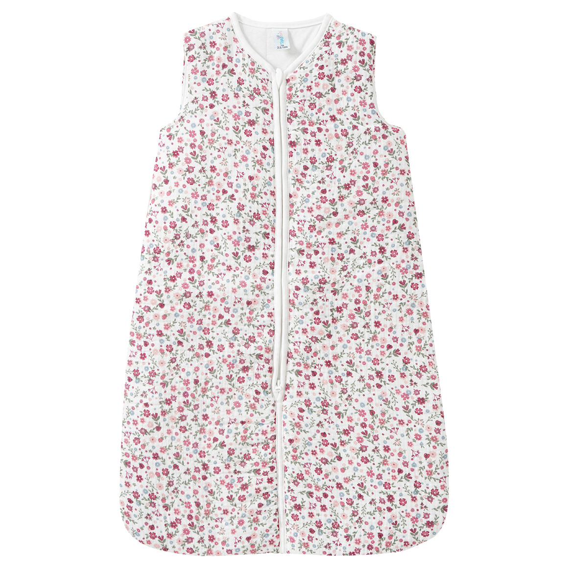 Baby Musselin-Schlafsack mit Blümchen von Topomini