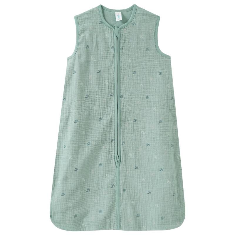 Baby Musselin-Schlafsack mit Schiffchen-Print von Topomini