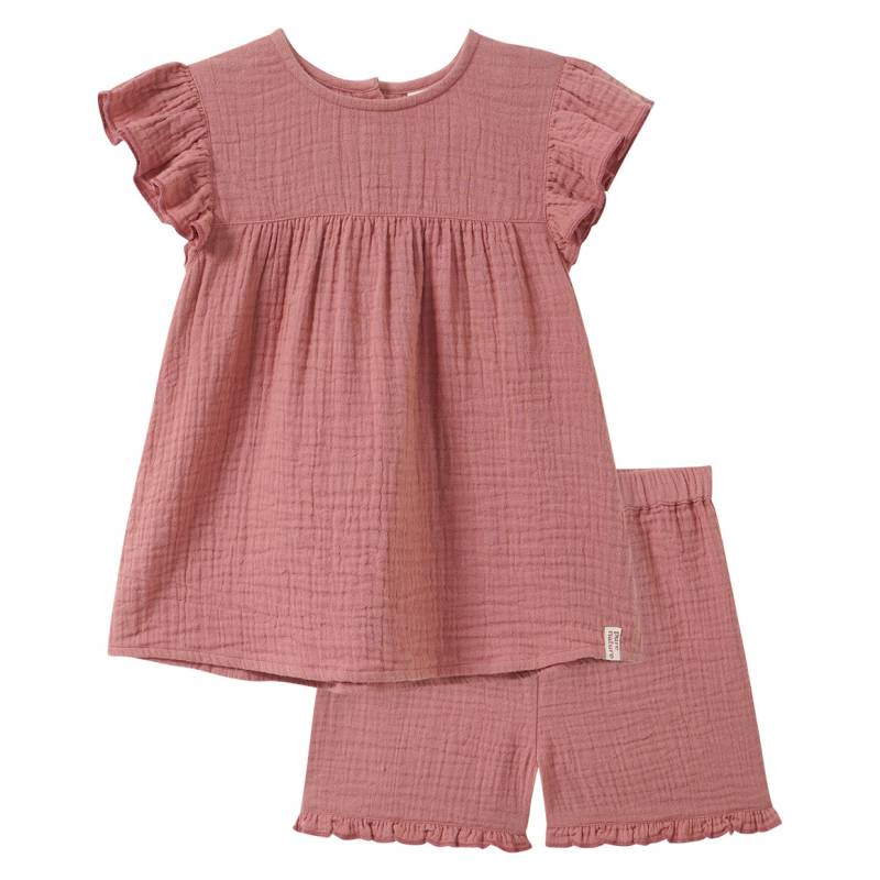 Baby Musselin-Set mit Bluse und Shorts von Topomini