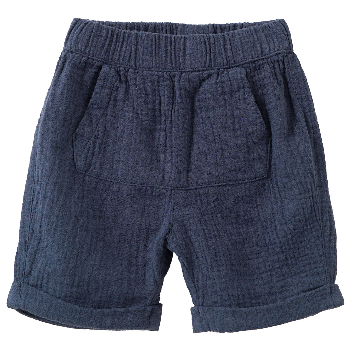 Baby Musselin-Shorts mit Elastikbund von Topomini