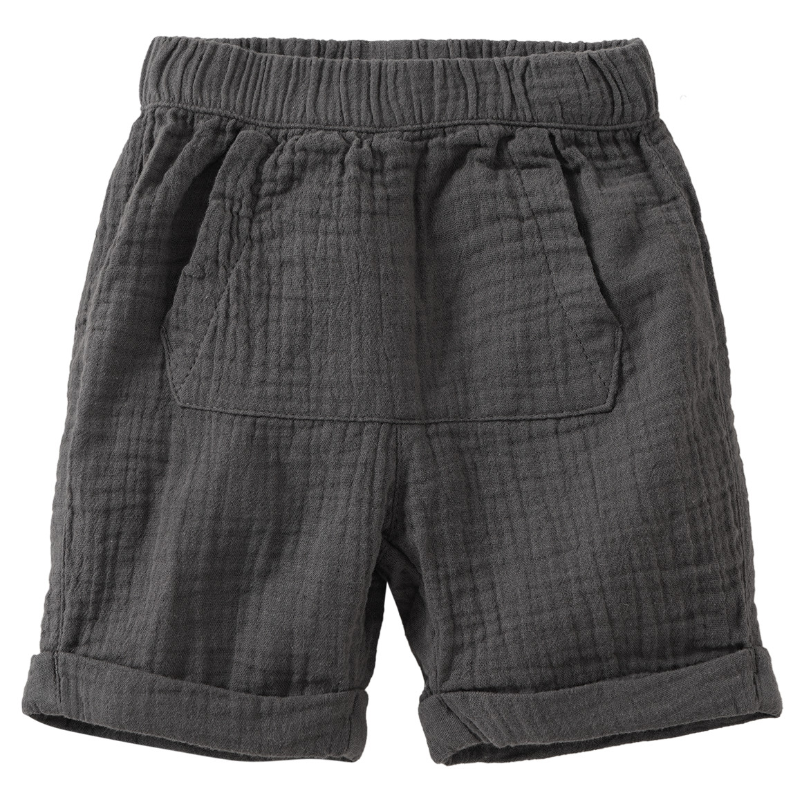 Baby Musselin-Shorts mit Elastikbund von Topomini