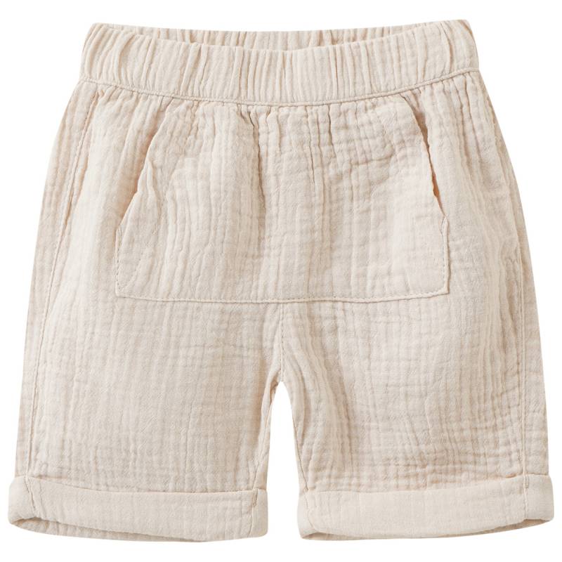 Baby Musselin-Shorts mit Elastikbund von Topomini