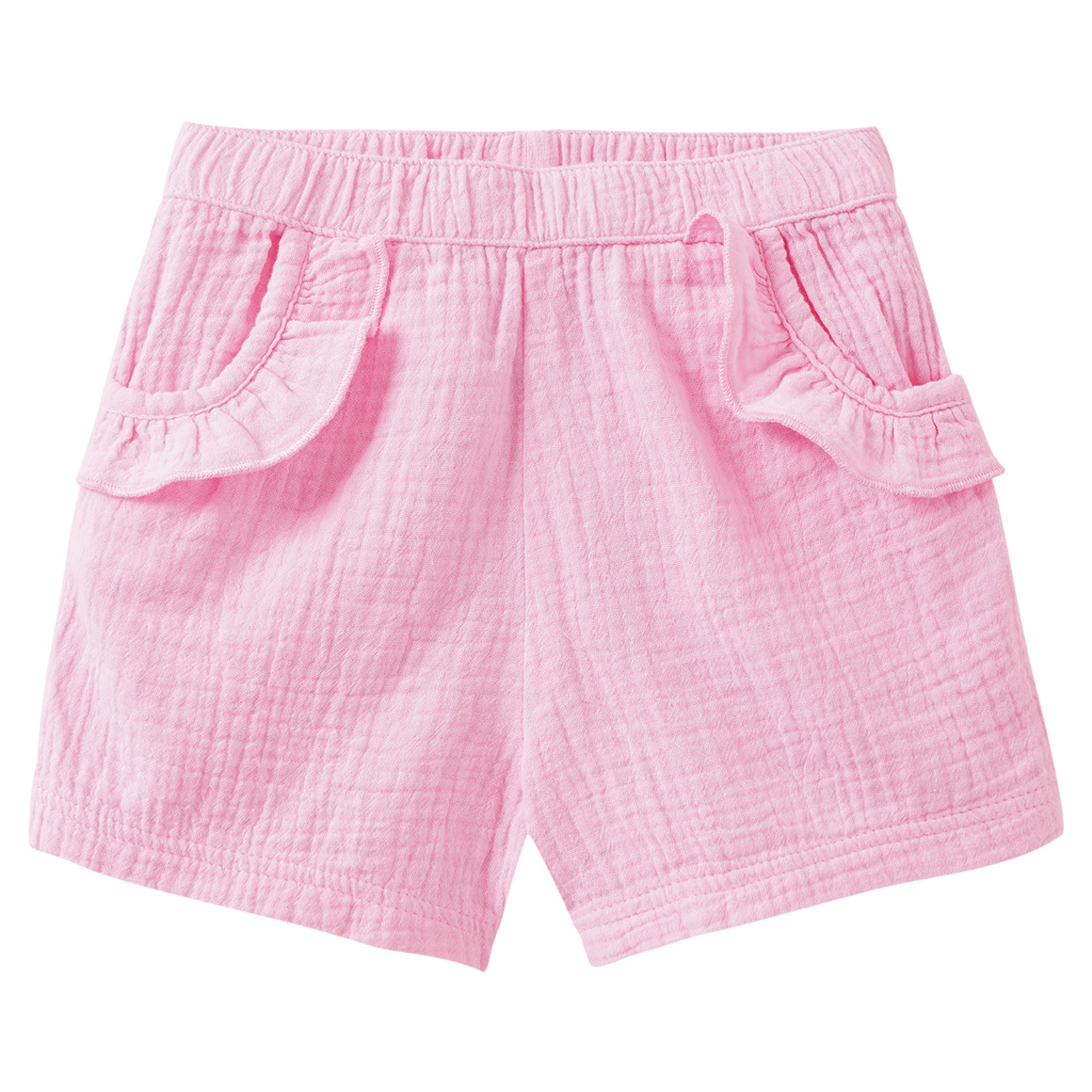 Baby Musselin-Shorts mit Elastikbund von Topomini