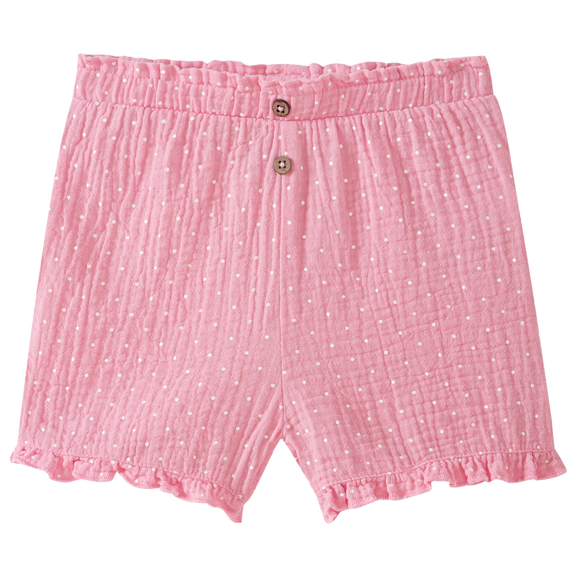 Baby Musselin-Shorts mit Punkten Baby Musselin-Shorts mit Punkten von Topomini
