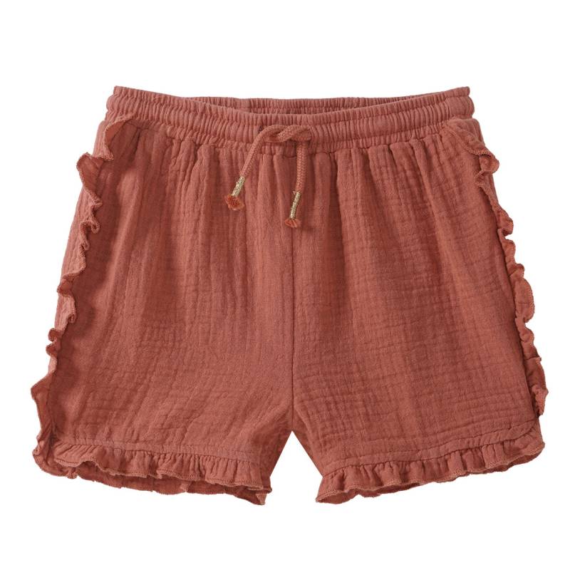 Baby Musselin-Shorts mit Rüschen von Topomini