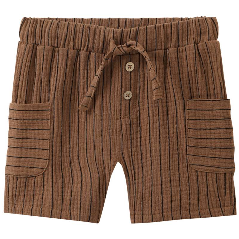 Baby Musselin-Shorts mit Streifen Baby Musselin-Shorts mit Streifen von Topomini