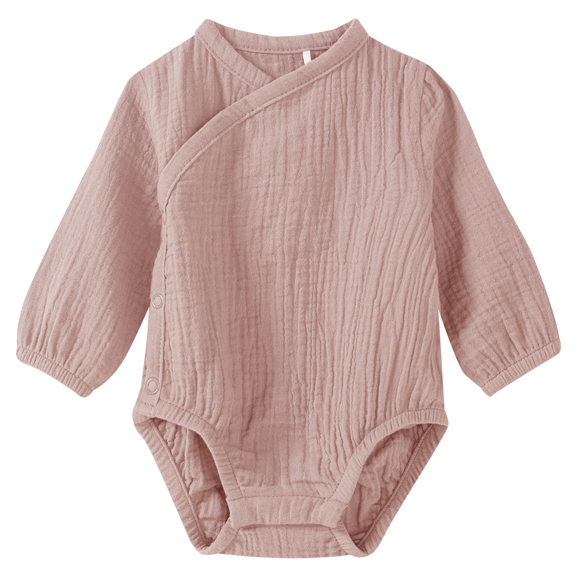 Baby Musselin-Wickelbody aus Bio-Baumwolle Baby Musselin-Wickelbody aus Bio-Baumwolle von Topomini