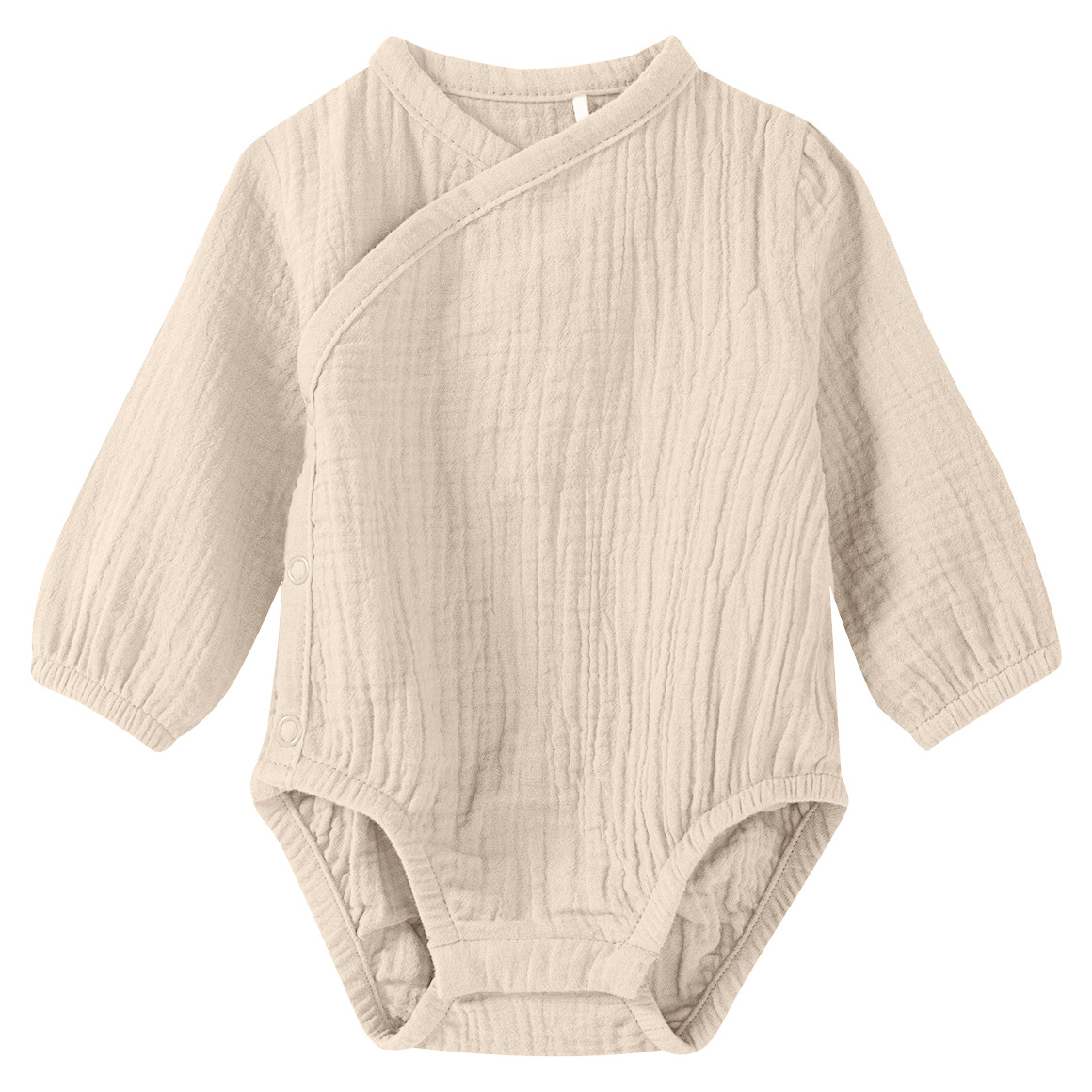Baby Musselin-Wickelbody aus Bio-Baumwolle Baby Musselin-Wickelbody aus Bio-Baumwolle von Topomini