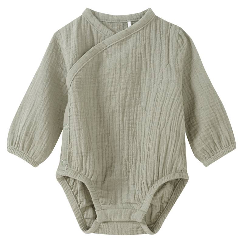 Baby Musselin-Wickelbody aus Bio-Baumwolle von Topomini