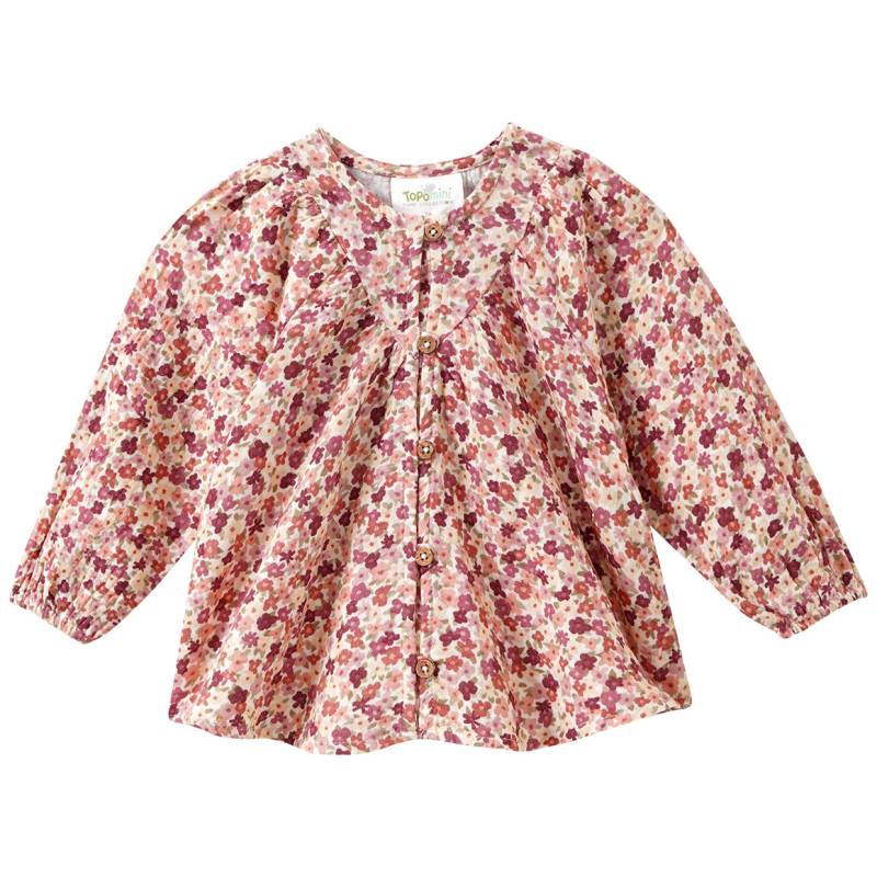 Baby Musselinbluse mit Blümchen Baby Musselinbluse mit Blümchen von Topomini