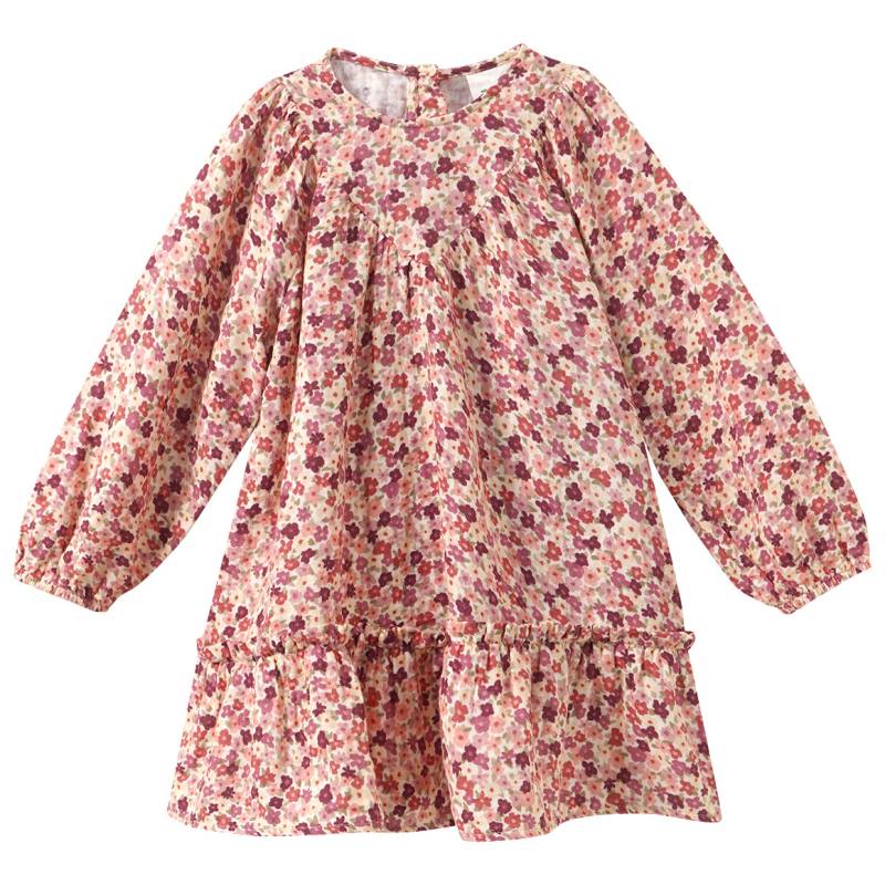 Baby Musselinkleid mit Volant von Topomini