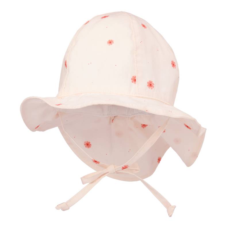 Baby Nackenkappe mit Blümchen von Topomini