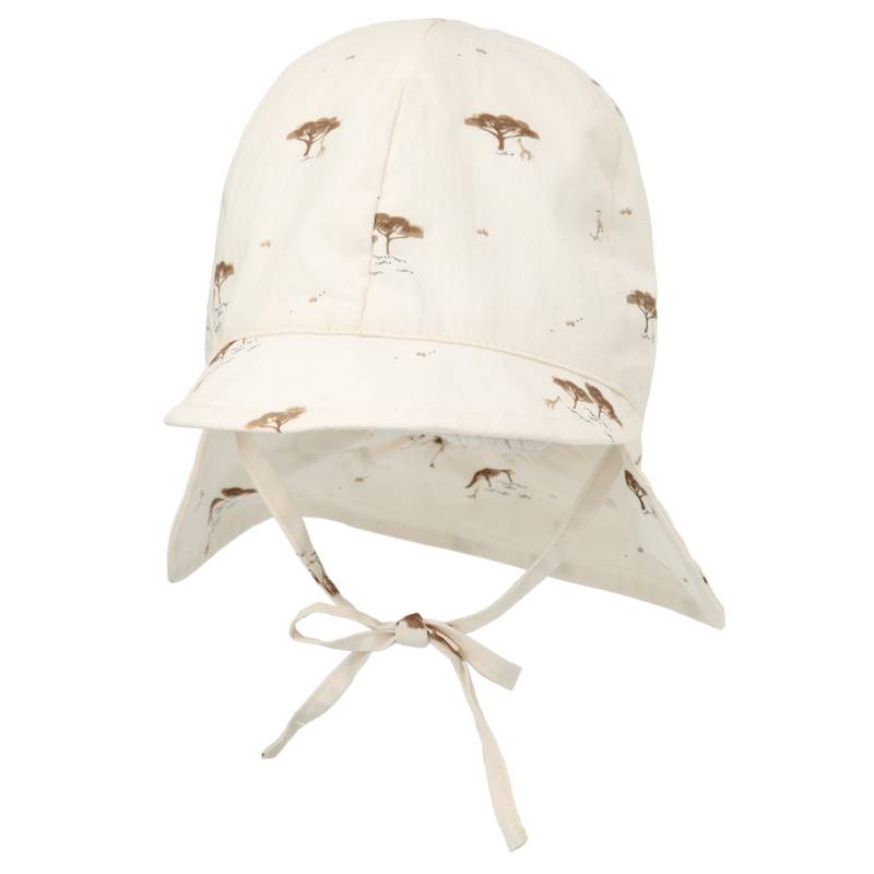 Baby Nackenkappe mit Safari-Muster Baby Nackenkappe mit Safari-Muster von Topomini
