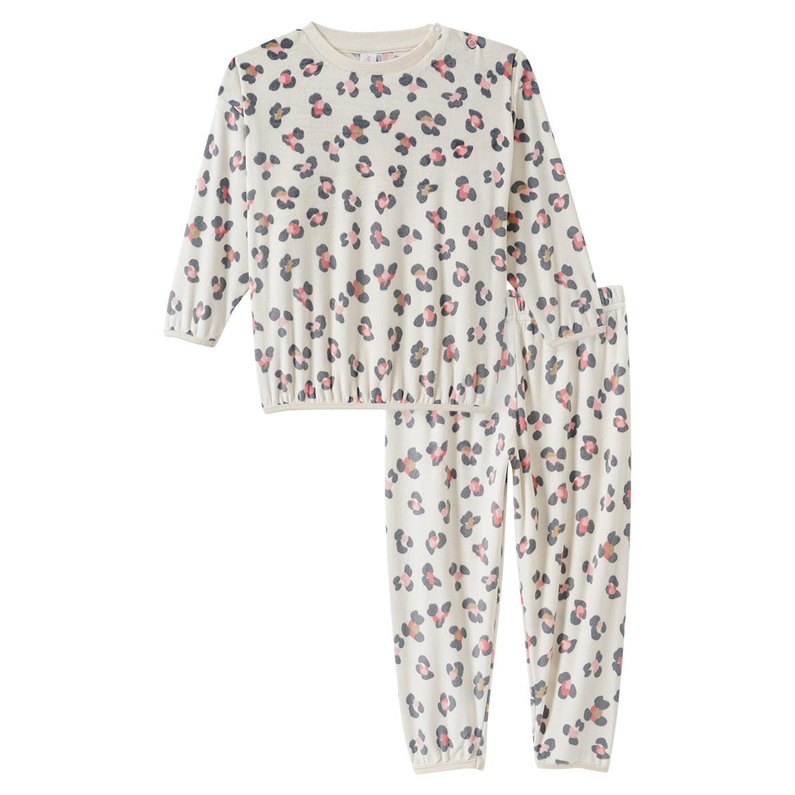 Baby Nicki-Schlafanzug mit Leo-Muster von Topomini
