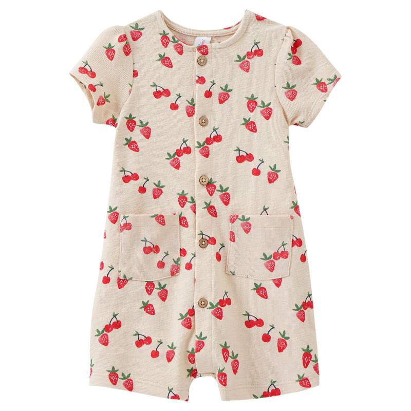 Baby Overall mit Obst-Print allover von Topomini