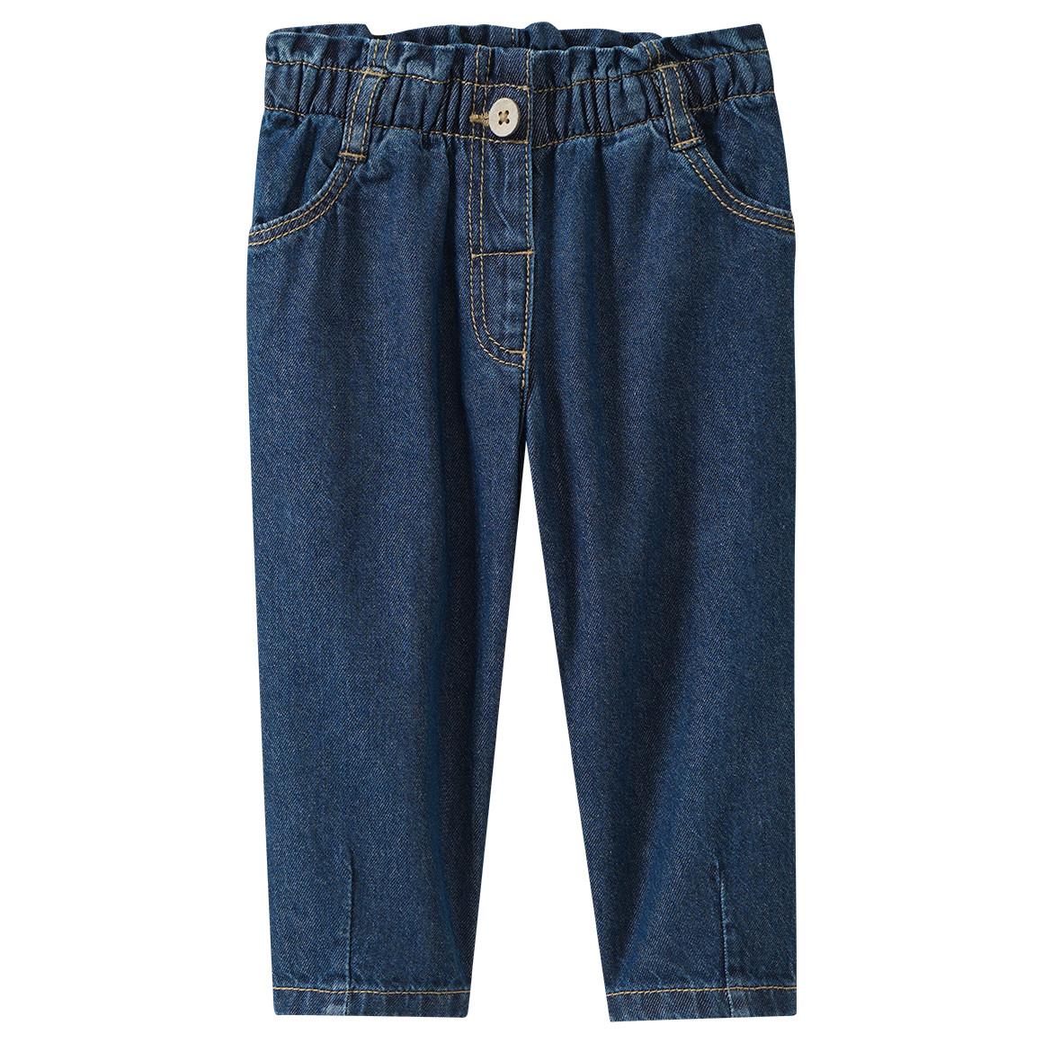 Baby Paperbag-Jeans mit Used-Waschung von Topomini