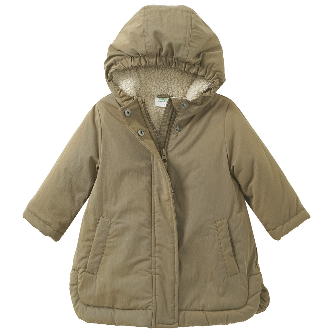 Baby Parka mit Plüschfutter von Topomini
