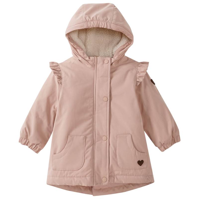 Baby Parka mit kuscheliger Kapuze von Topomini
