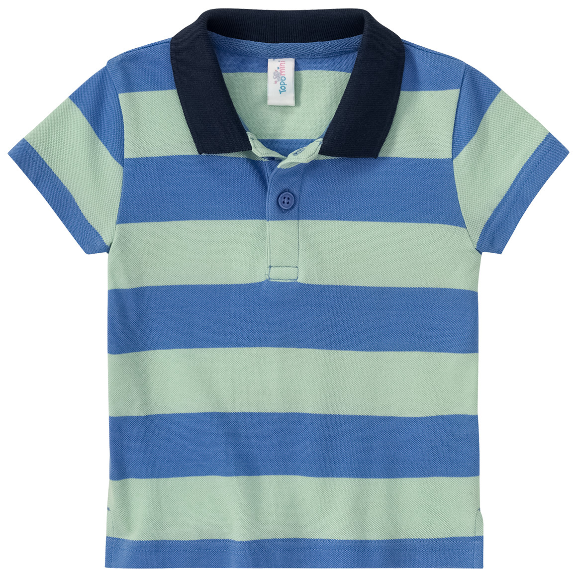 Baby Poloshirt mit Streifen Baby Poloshirt mit Streifen von Topomini