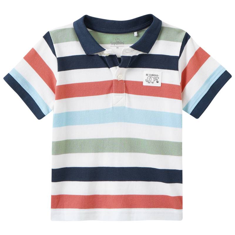 Baby Poloshirt mit Streifen Baby Poloshirt mit Streifen von Topomini