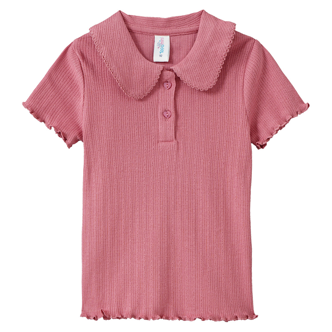 Baby Poloshirt mit Struktur von Topomini