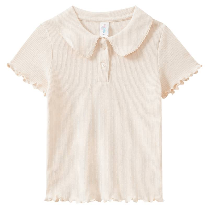 Baby Poloshirt mit Struktur Baby Poloshirt mit Struktur von Topomini