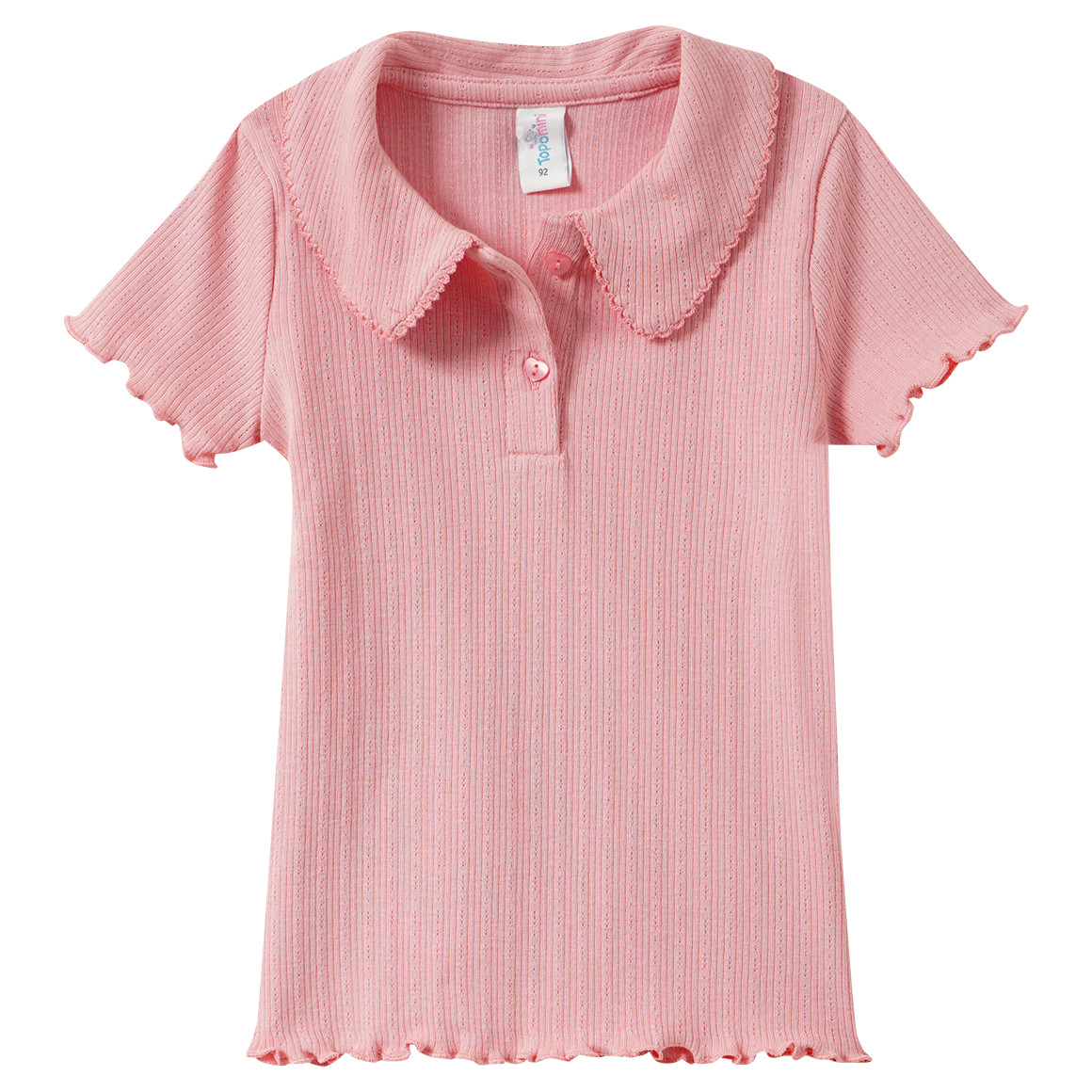 Baby Poloshirt mit Struktur von Topomini