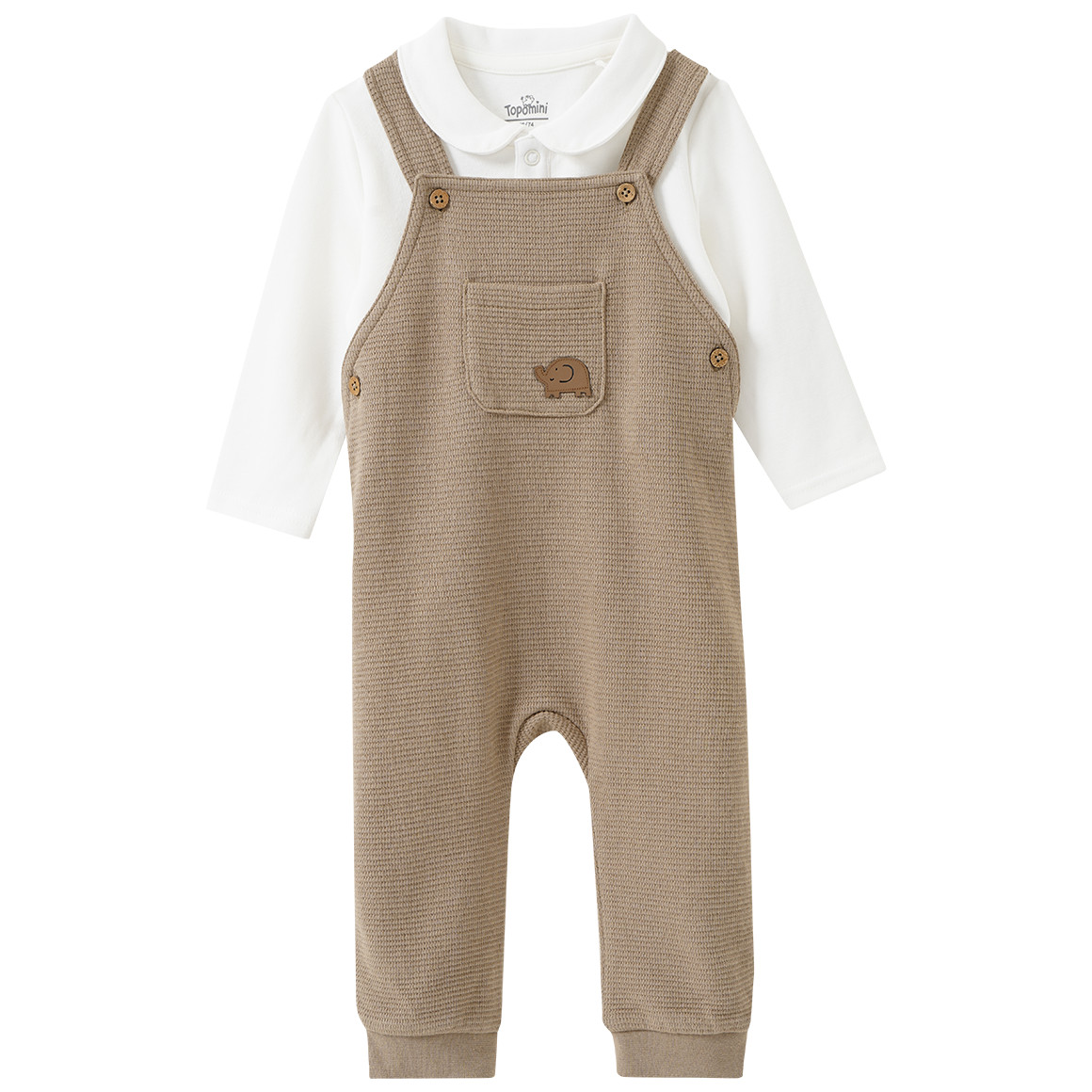 Baby Poloshirt und Strampler im Set von Topomini