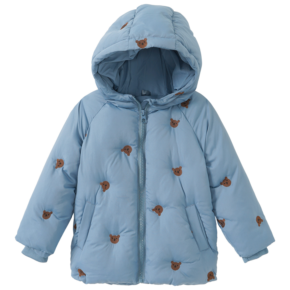 Baby Pufferjacke mit Bären-Motiven Baby Pufferjacke mit Bären-Motiven von Topomini