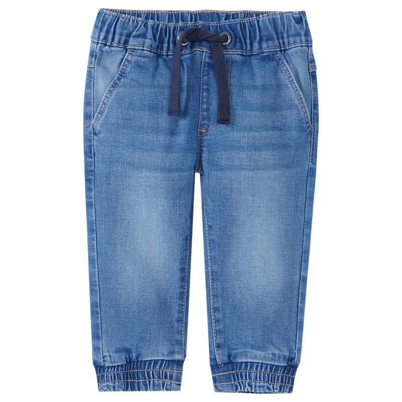 Baby Pull-on-Jeans mit Tunnelzug Baby Pull-on-Jeans mit Tunnelzug von Topomini