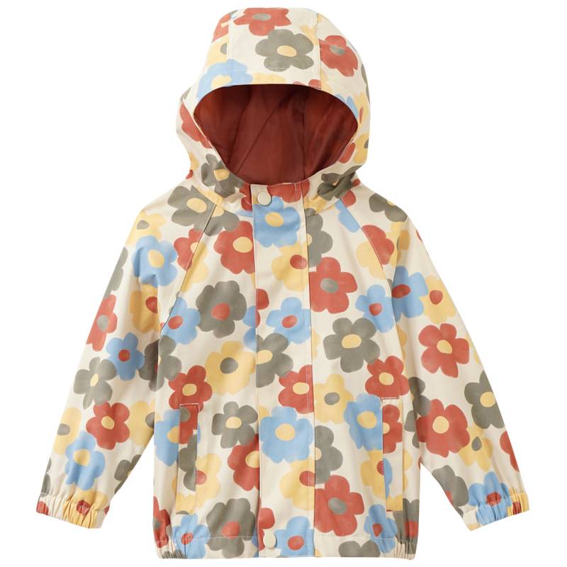 Baby Regenjacke mit Blumen von Topomini