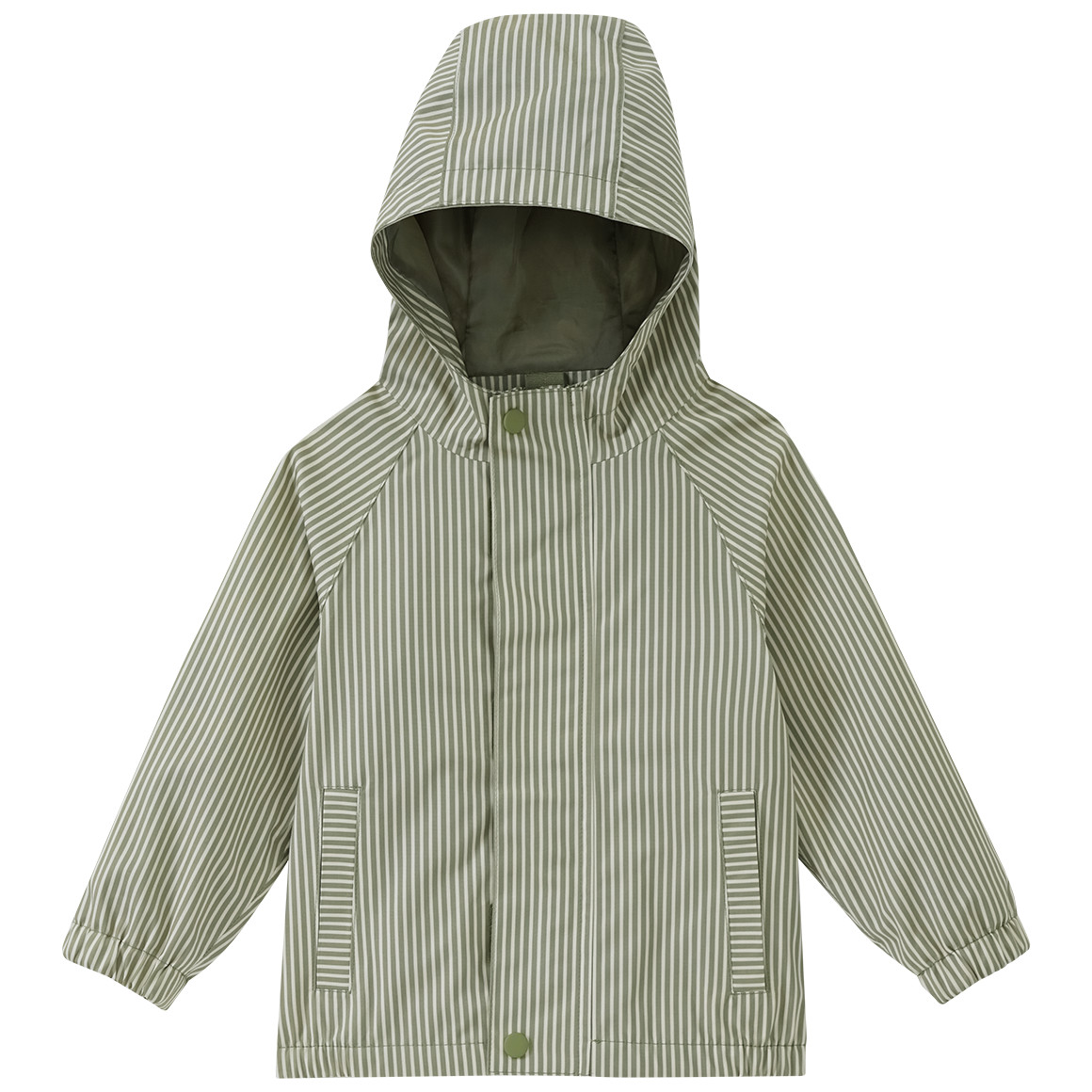 Baby Regenjacke mit Streifen von Topomini