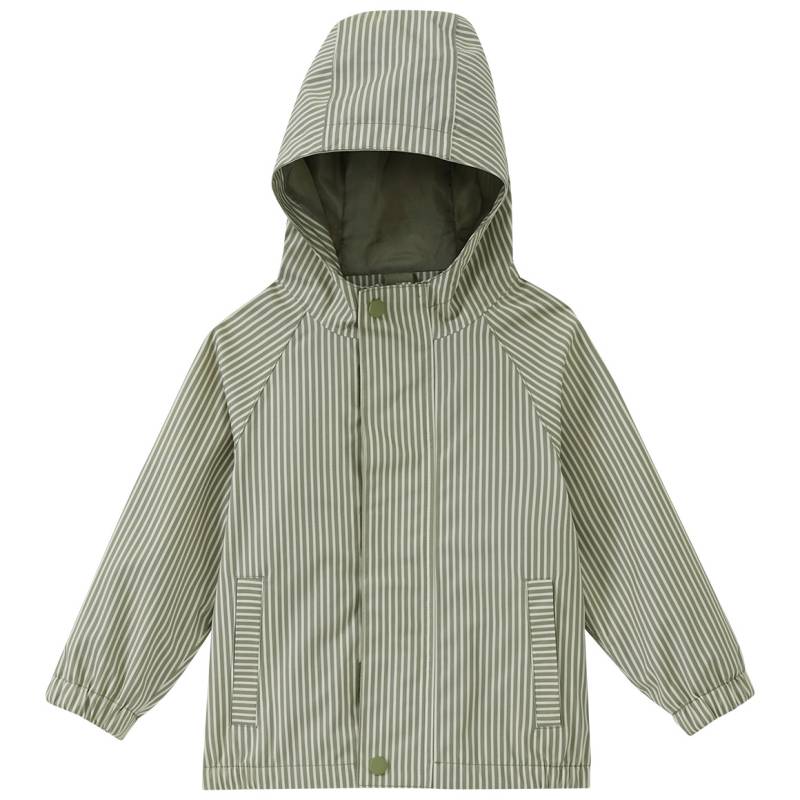 Baby Regenjacke mit Streifen von Topomini
