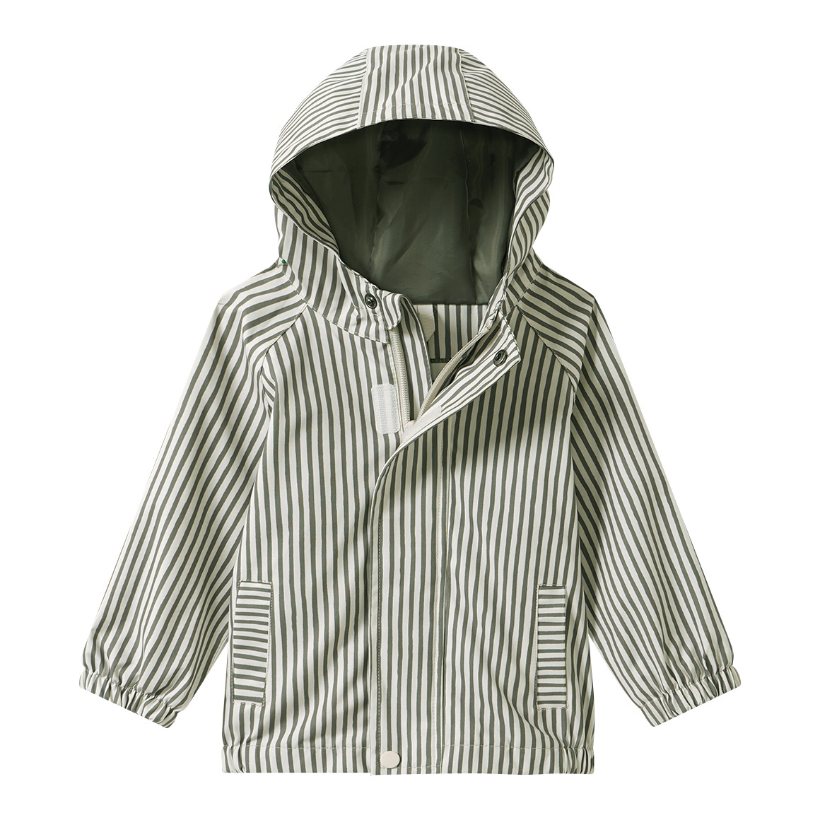 Baby Regenjacke mit Streifen von Topomini