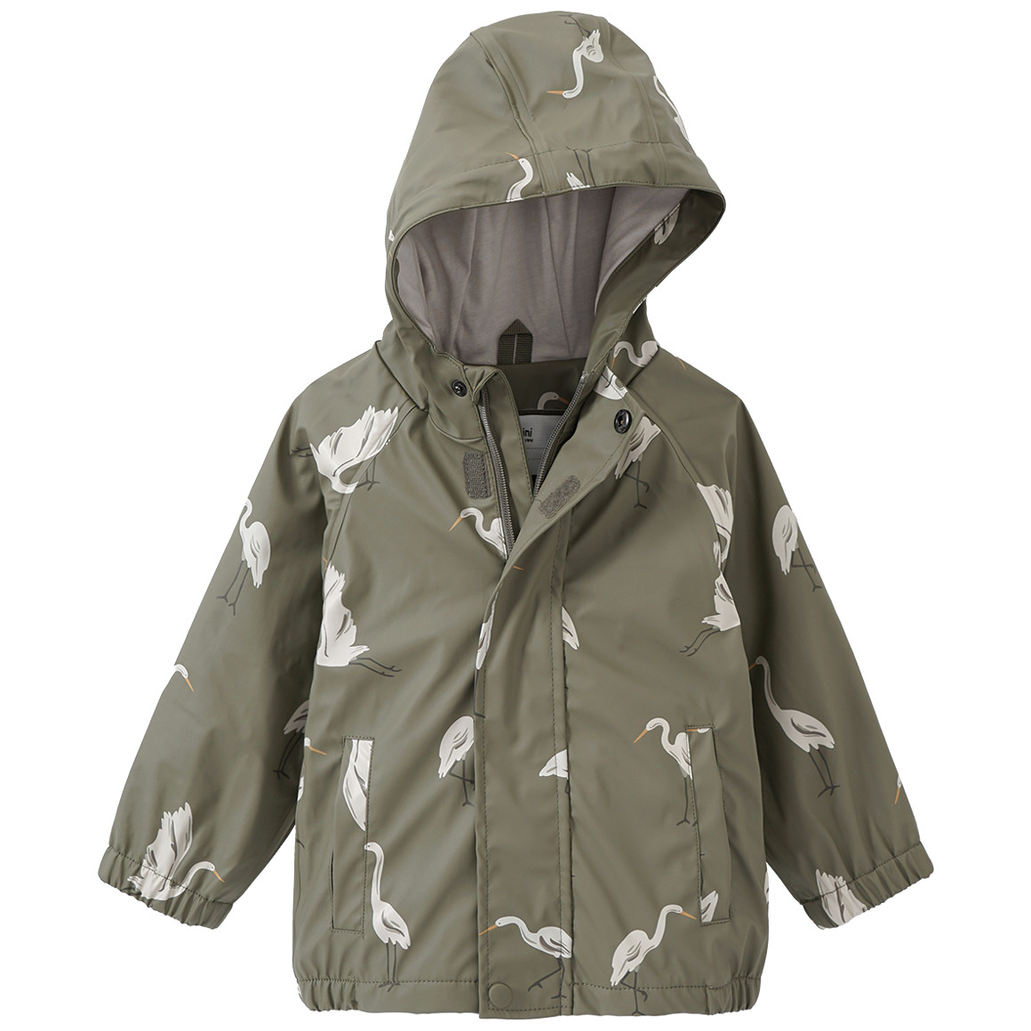 Baby Regenjacke mit recyceltem Material von Topomini