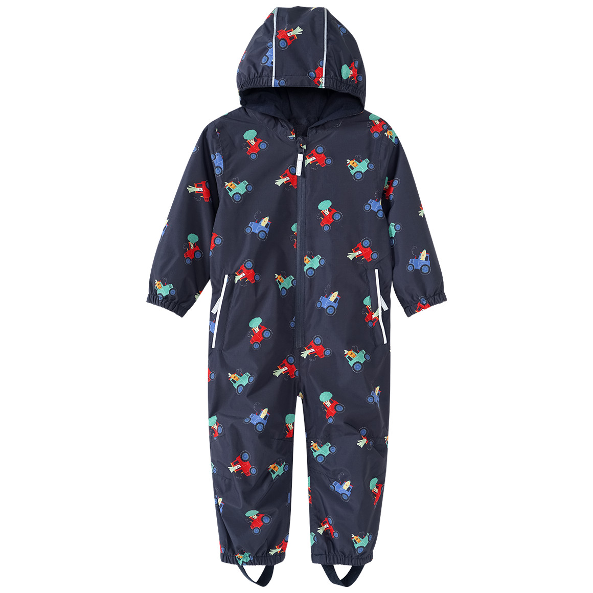 Baby Regenoverall mit Bauernhof-Allover Baby Regenoverall mit Bauernhof-Allover von Topomini