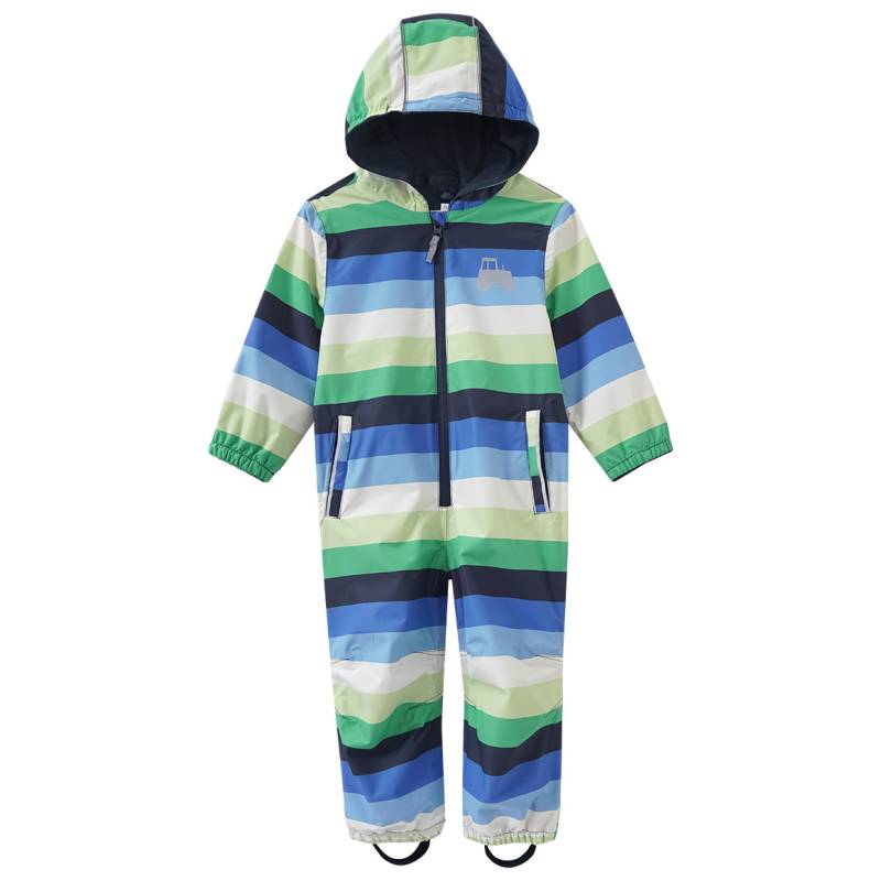 Baby Regenoverall mit Streifen von Topomini