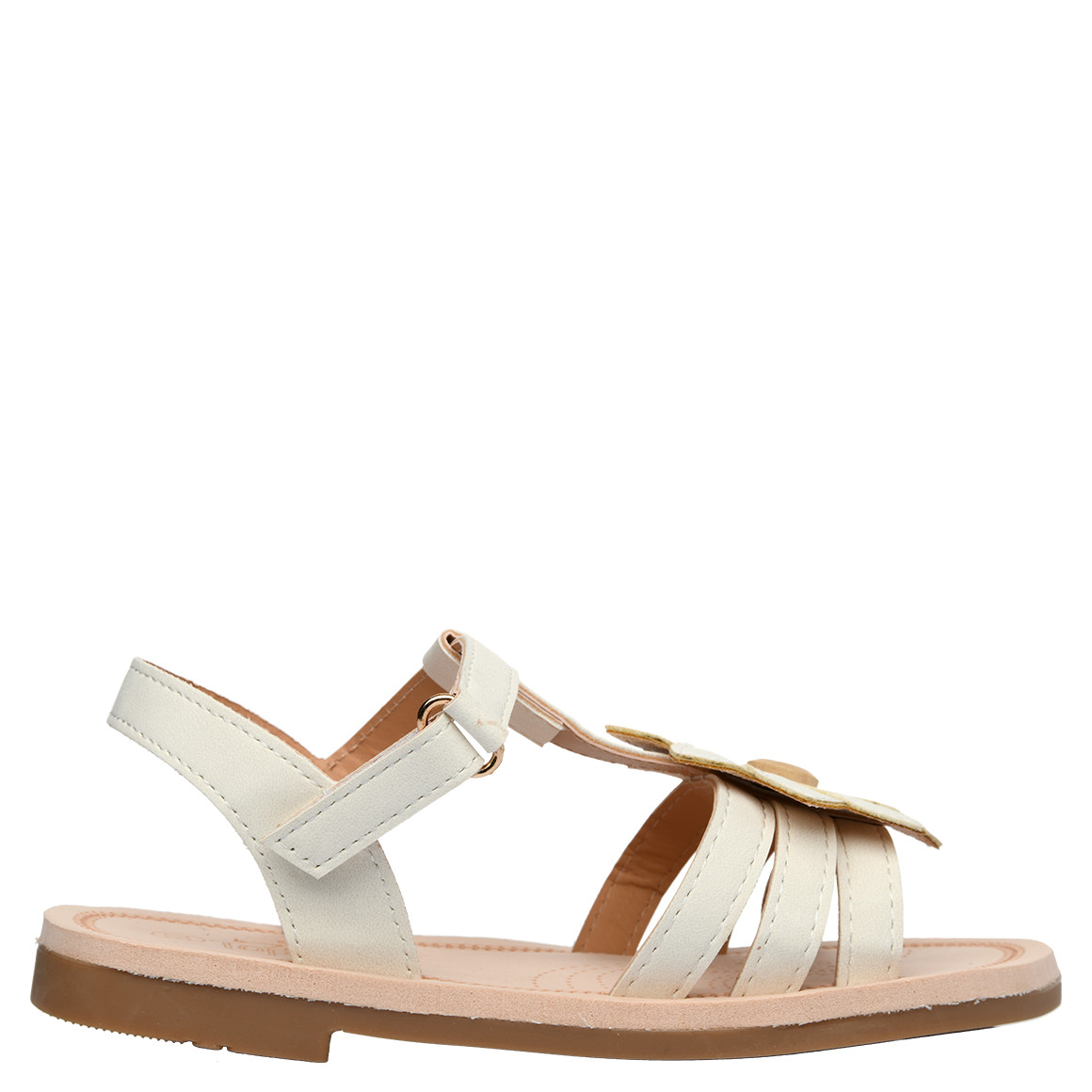 Baby Sandalen mit großer Blume von Topomini