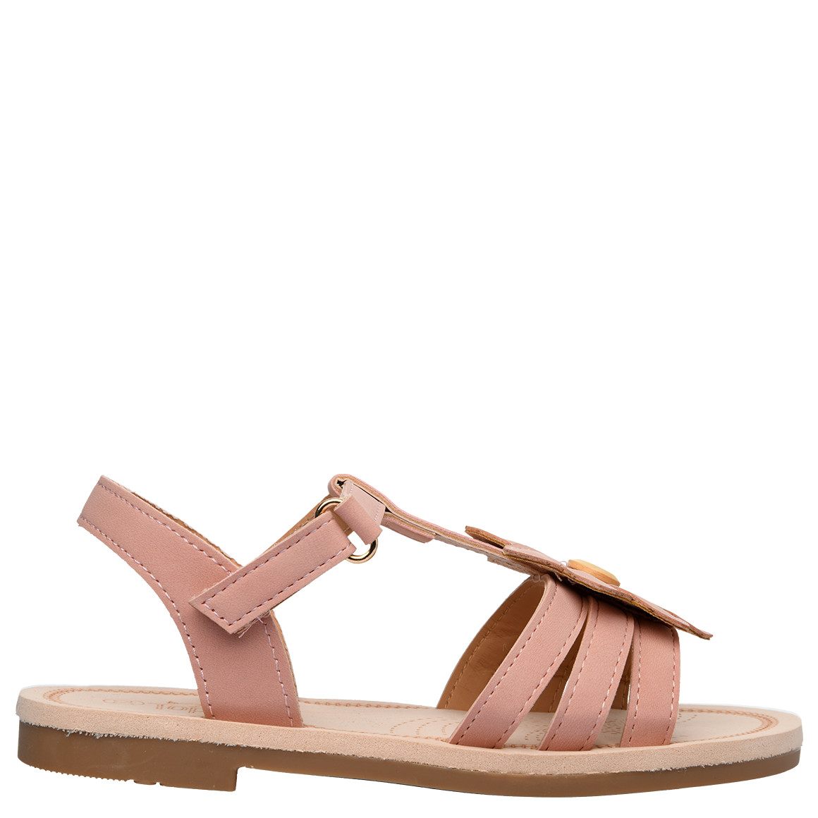 Baby Sandalen mit großer Blume von Topomini