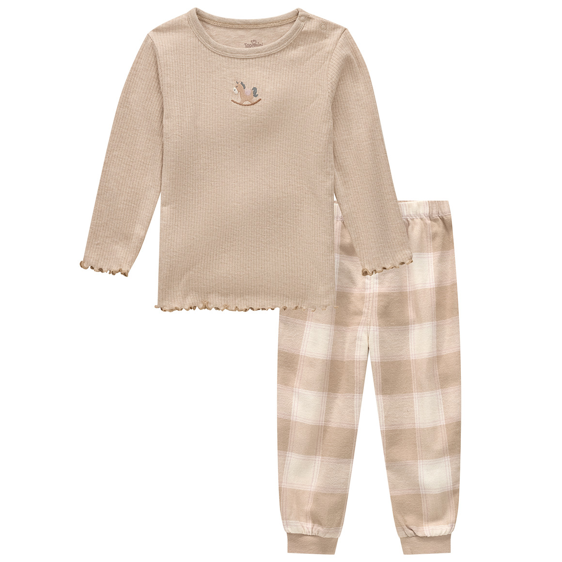 Baby Schlafanzug mit Bio-Baumwolle von Topomini
