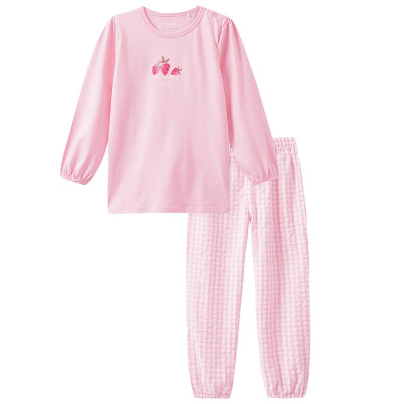 Baby Schlafanzug mit Erdbeer-Motiv Baby Schlafanzug mit Erdbeer-Motiv von Topomini